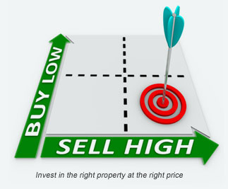Buy Low Sell High - Invest in the right property at the right price