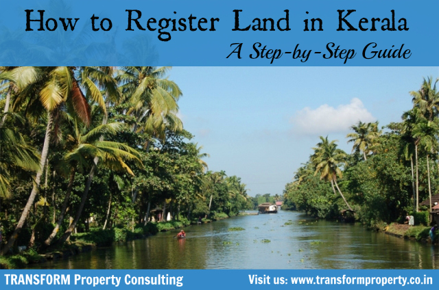 How to register land in Kerala?
