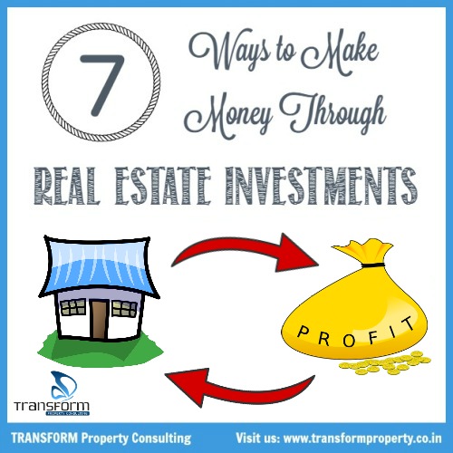 7 Ways to Make Money Through Real Estate Investments