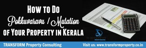 How to Do Pokkuvaravu or Mutation of Your Property in Kerala